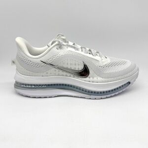 Nike Pegasus Premium White Metallic Silver Sz 7 M / 8.5 W New Running HQ2592-102